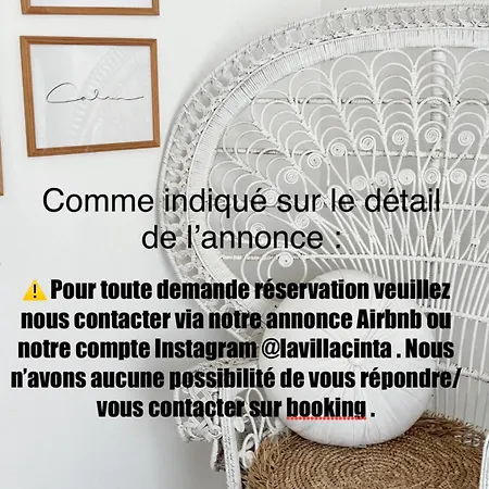 Semesterbostad Cinta, Piscine Chauffee, 5 Min De La *