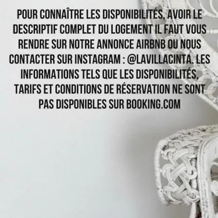 Cinta, Piscine Chauffee, 5 Min De La